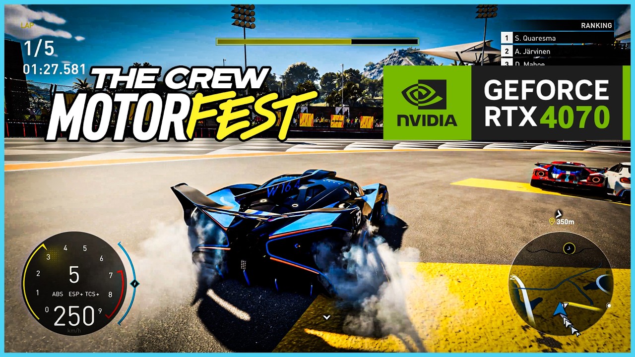 RTX 4070 | The Crew Motorfest - Season 9 - 4K, 1440p, 1080p