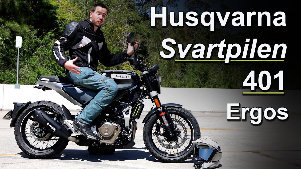 2020 Husqvarna Svartpilen 401 Ergonomics & Rider Fit