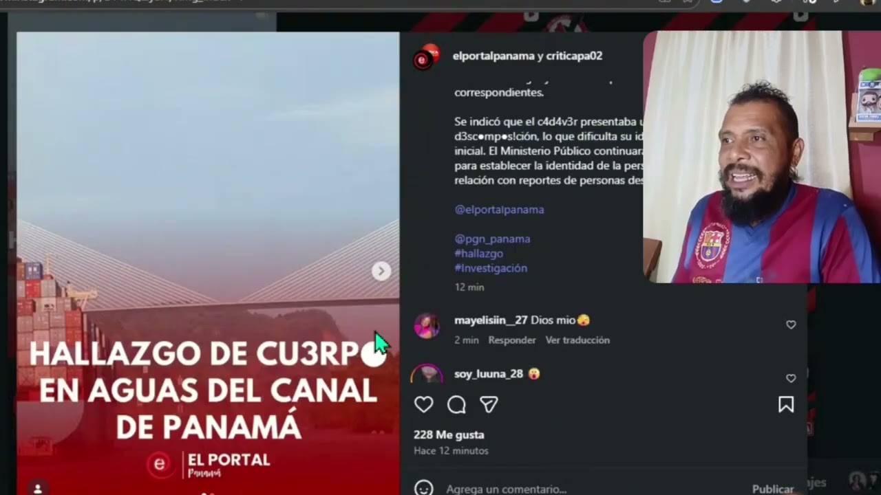 🔴 URGENTE 🔴 Encuentran un DESVIVIDO en Aguas del Canal de Panamá 🇵🇦 😱🔥