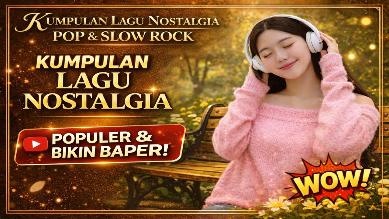 Kumpulan lagu slow rock Nostalgia temani santai kita
