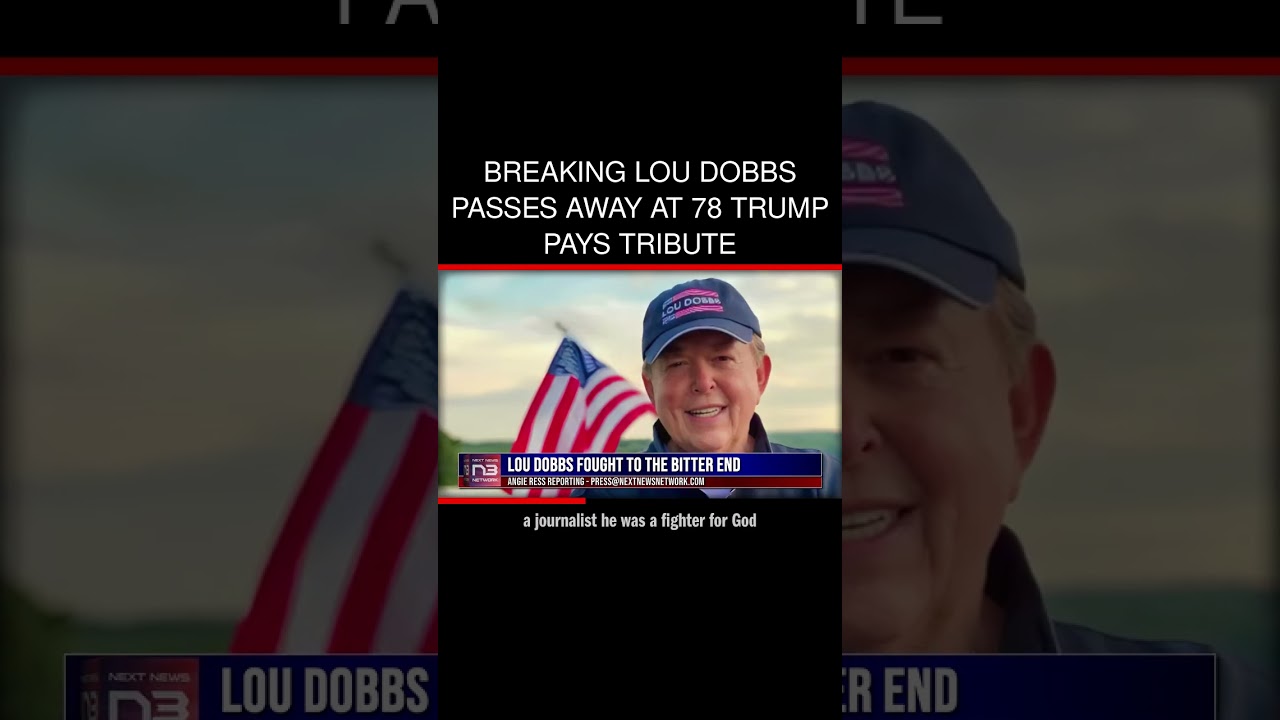 We say goodbye to Lou Dobbs, a champion of conservative values and a true voice for honesty and