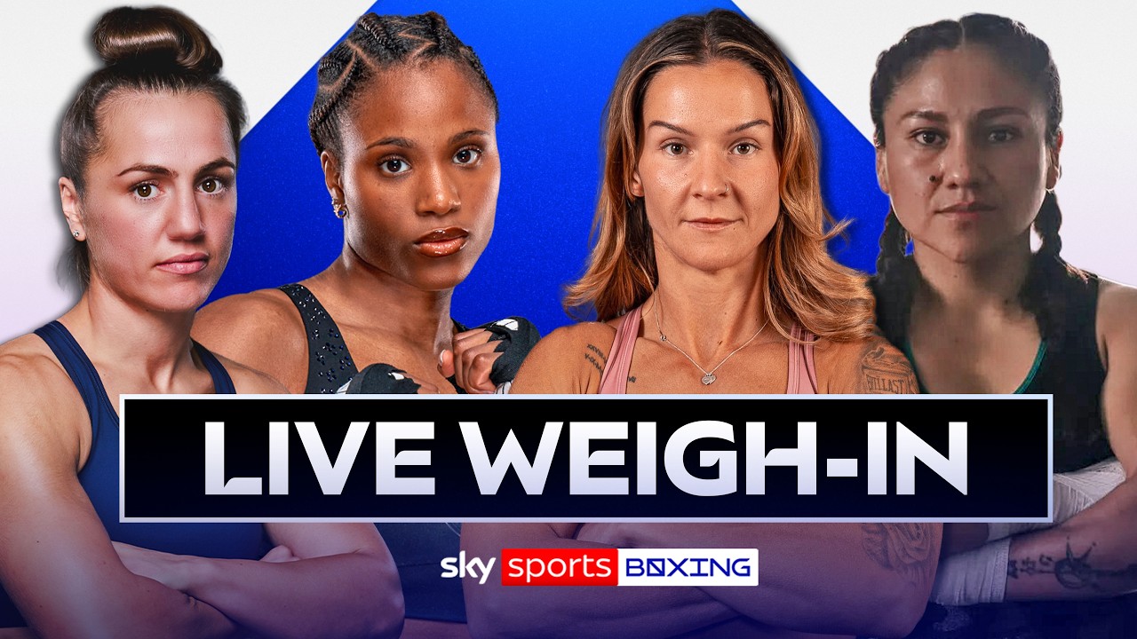 LIVE WEIGH-IN! | Dubois v Harper & Scotney v Flores