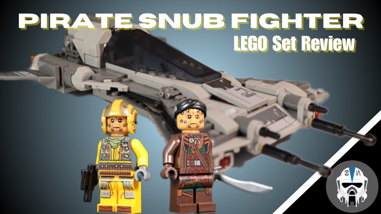 75346 Pirate Snub Fighter LEGO Set Review! Extremely UNDERRATED?