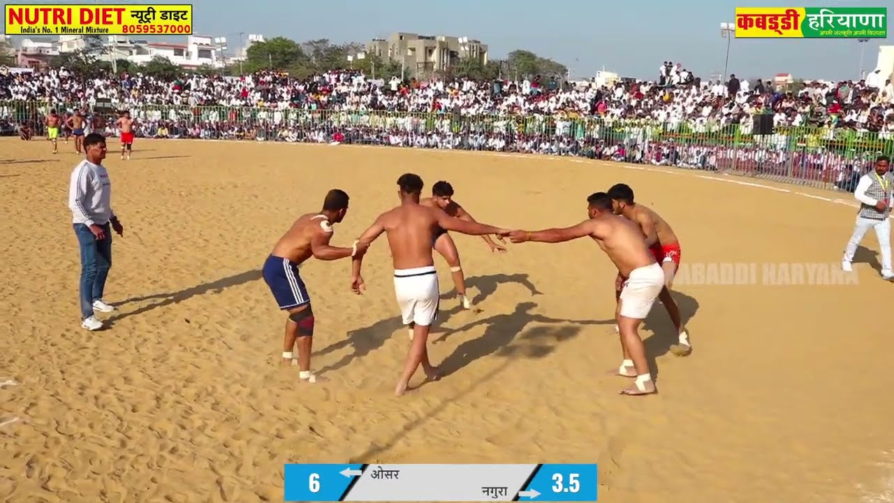 ओसर नगुरा बेस्ट कबड्डी मैच | Osar Vs Nagura | Kabaddi Match at Bhiwani Haryana