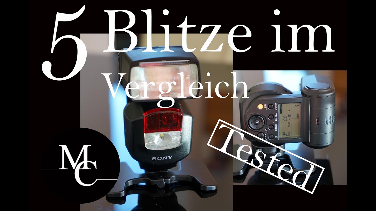 Sony HVL-F43M vs. F20M, F60M, Metz und Nissin