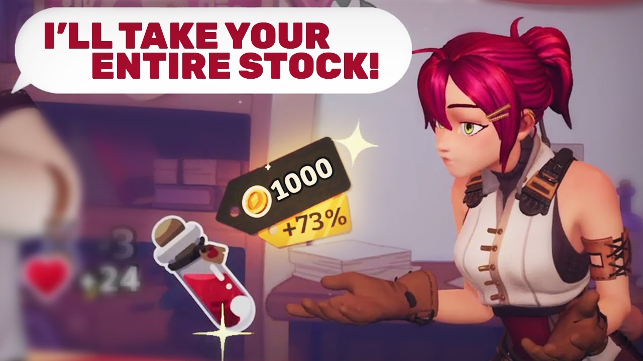 1 haggle trick to boost your SALES in Potionomics!
