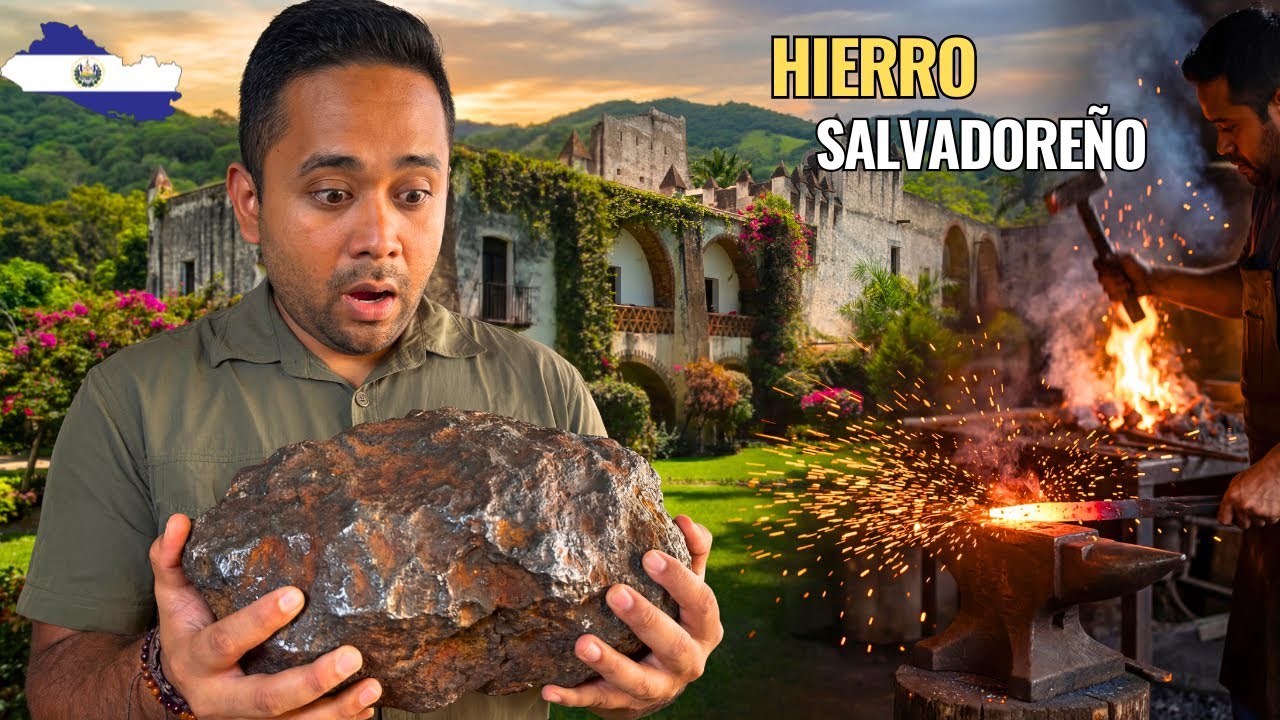 LA EPOCA DE LA MINERIA DE HIERRO EN EL SALVADOR la Antigua Hacieda de HIERRO  