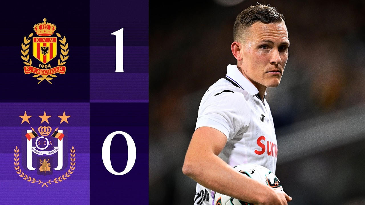 (FR) HIGHLIGHTS : KV Mechelen - RSC Anderlecht | 2025-2026