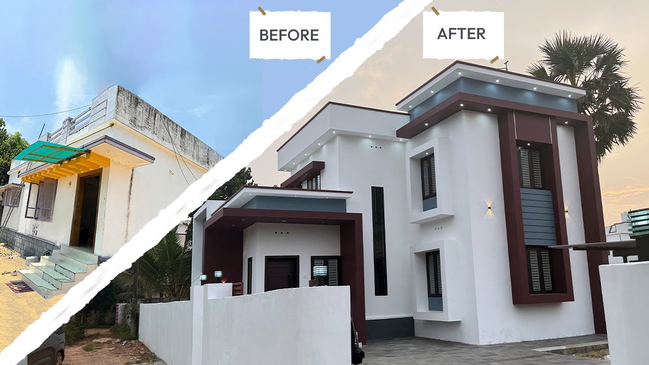🔥Renovation : From a single bedroom to 4 bhk  | Kanyakumari | Athena Designers & Builders Pvt.Ltd