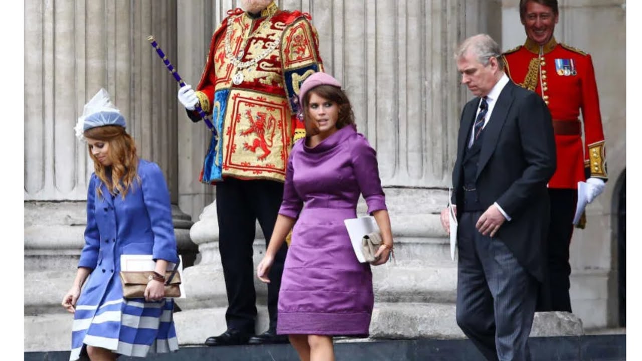 PRINCESS  BEATRICE AND EUGENIE FEEL DUPED ABOUT HER FATHER ANDREW -WINDSOR