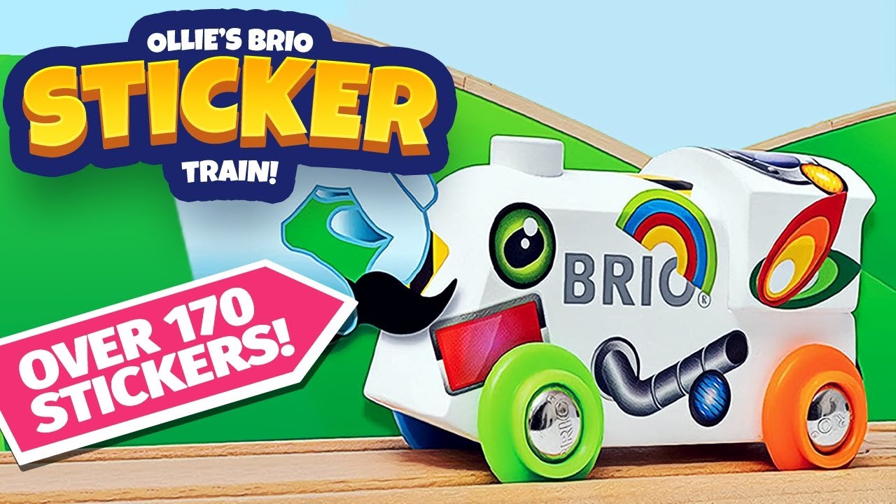 BRIO Sticker Train | Ollie's Adventures