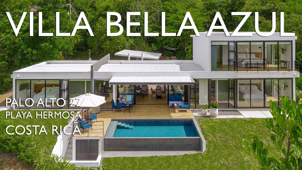 FOR SALE - Villa Bella Azul Palo Alto Lot 27B and 27C, Playa Hermosa, Guanacaste, Costa Rica.