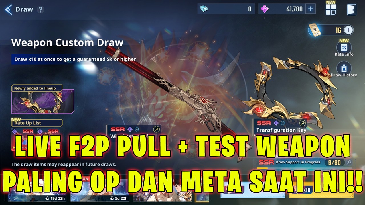 LIVE F2P PULL DAN TEST 2 WEAPON DARK BARU!! APAKAH WORTH IT? - Solo Leveling: Arise - Buka Part 1
