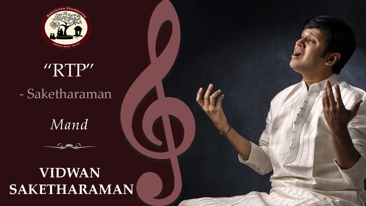 Ragam Thanam Pallavi | Raga Mand | Saketharaman |