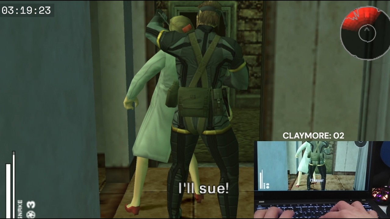 Metal gear solid portable ops mine clearing side op