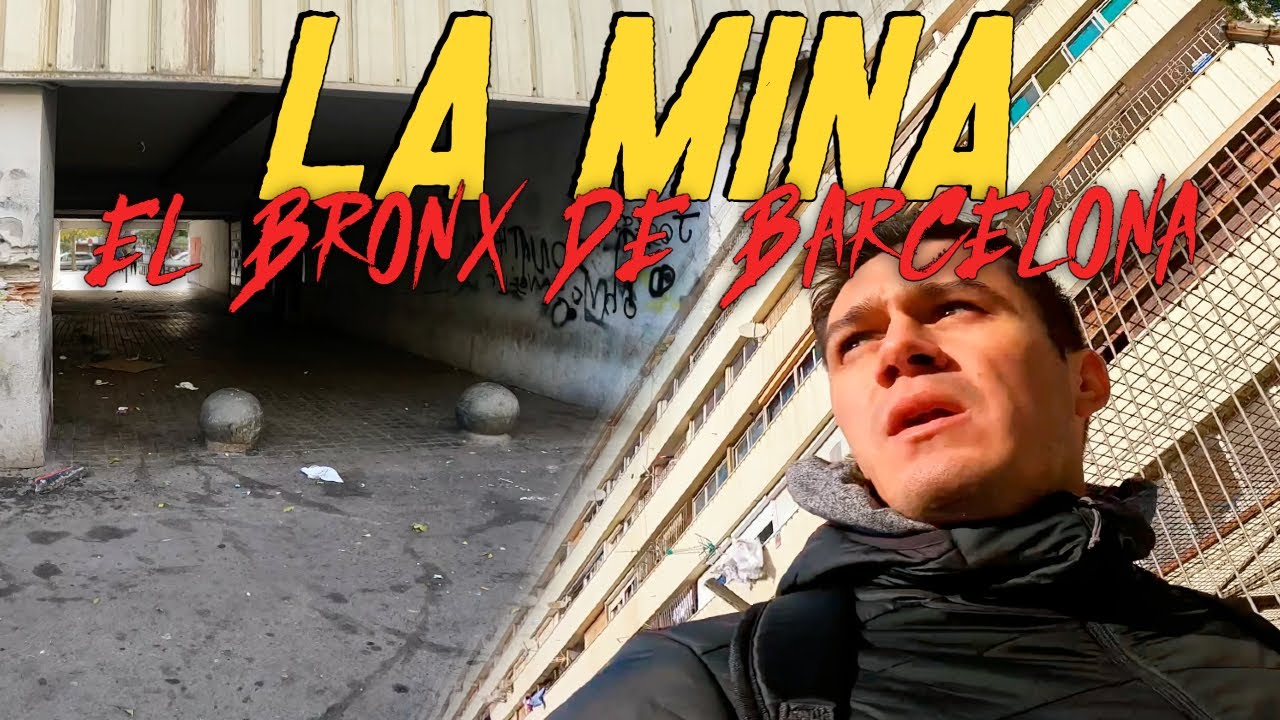 el BRONX de BARCELONA - aquì MANDAN los CLANES GITANOS  | La Mina 🇪🇸