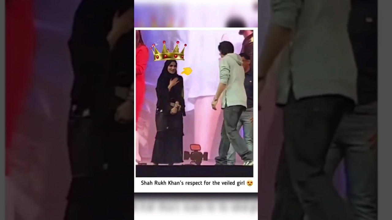 When Hijab Girl Met SRK | SRK Respect A Hijab Girl ❤️ | SRK Viral Video &hearts;️&nbsp;#srk&nbsp;#viral&nbsp;#shorts