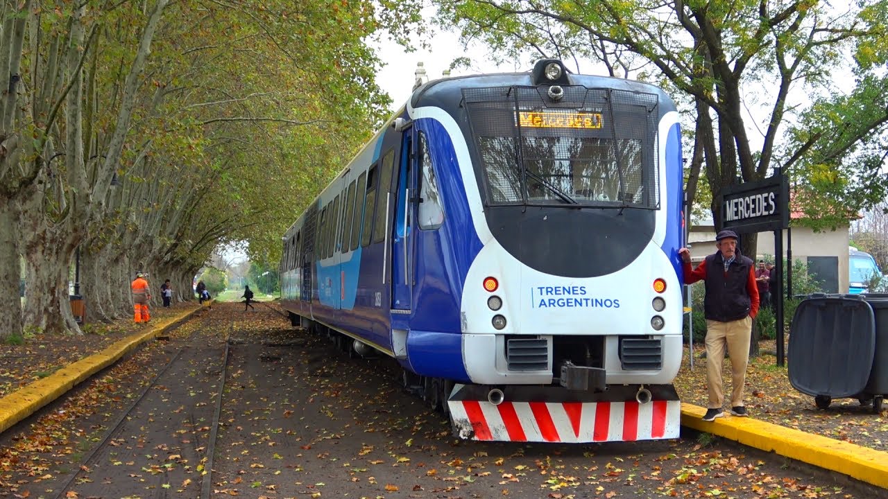 Coche Motor ALERCE a MERCEDES por el Ramal COMPAÑÍA - Prueba Tren Turístico Jofré - Mercedes