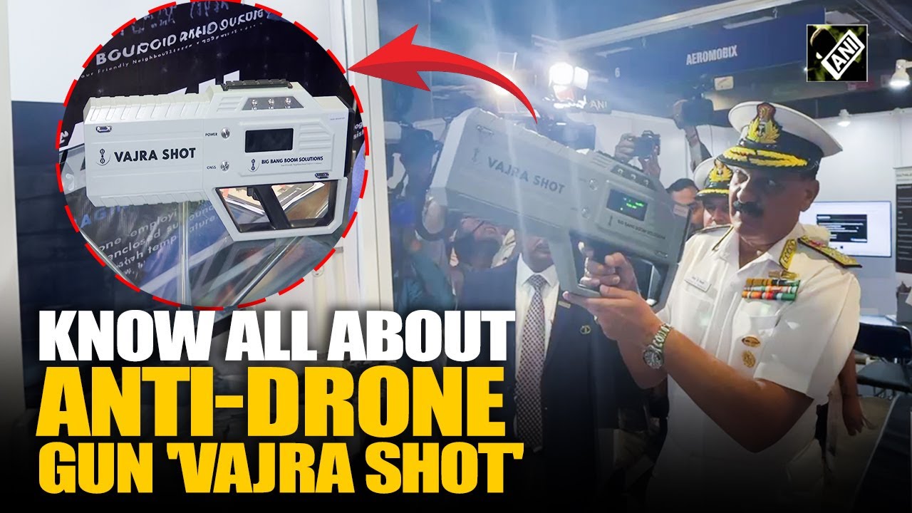 Know all about the cutting-edge handheld anti-drone gun 'Vajra Shot' for India's Armed Forces