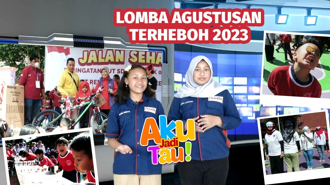Serunya HUT RI KE-78 & HUT SDN NGAGLIK 01 BATU | AKU JADI TAU