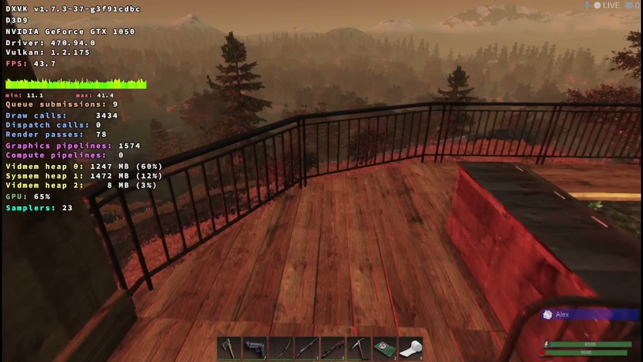 Subsistence using Steam/Proton