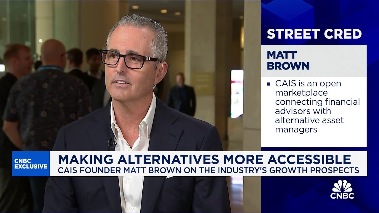 CAIS CEO on alternative investing growth, improving accessibility and customizable model portfolios