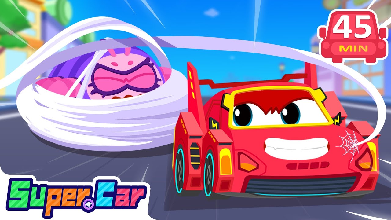 Wiggly Worm Car’s Prank Rush 🐛 | Fun Rescue Quests | Rescue Cartoons & Kids Cartoons | SuperCar