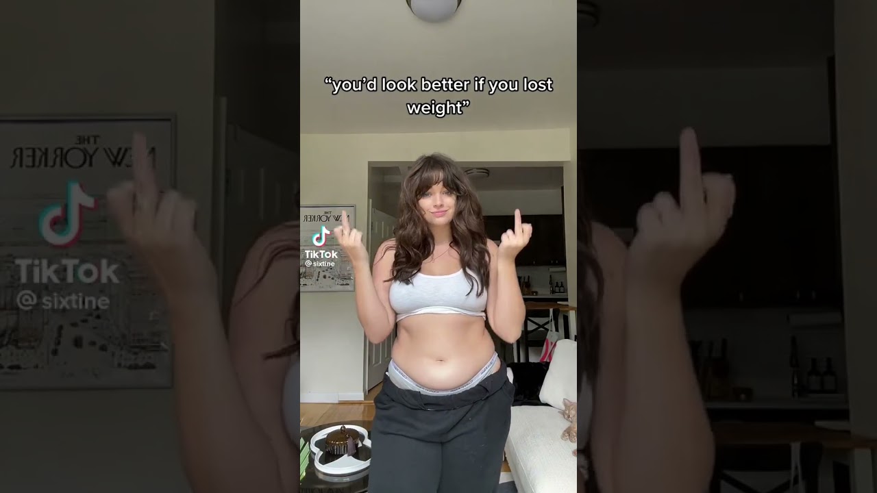 I love myself as a bbw,  I dont want to lose weight #short #tiktok #fyp #bbw #bodypositive