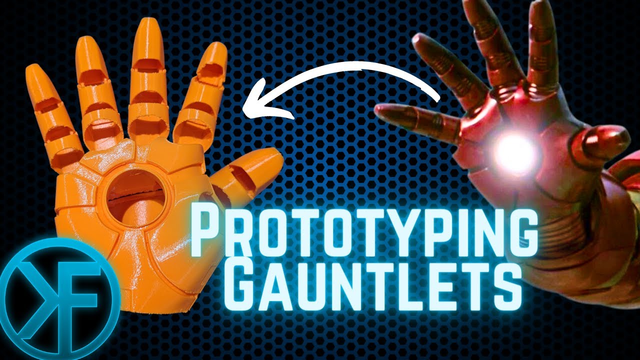Building Iron Man Gauntlets: From Prototype to Resin Printing