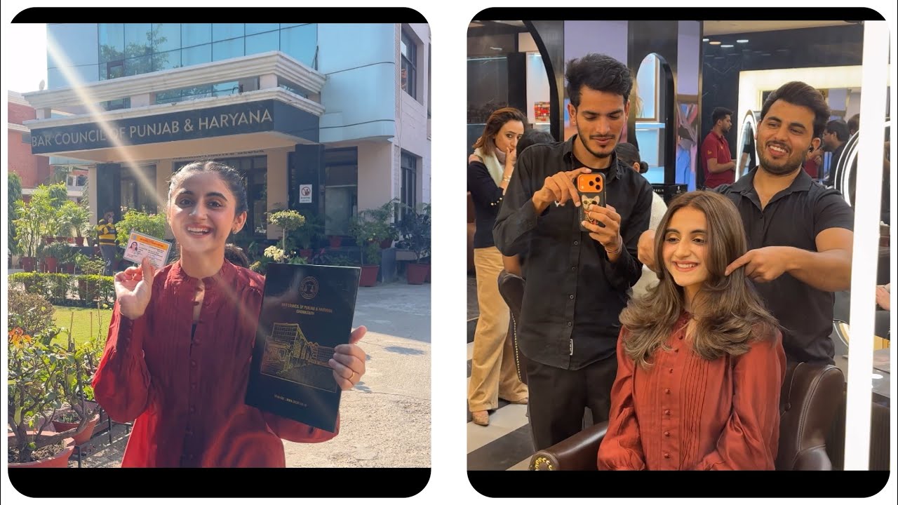 GOOD NEWS 🆕|| Finally Sukhman bani Advocate || Hair makeover 💆‍♀️