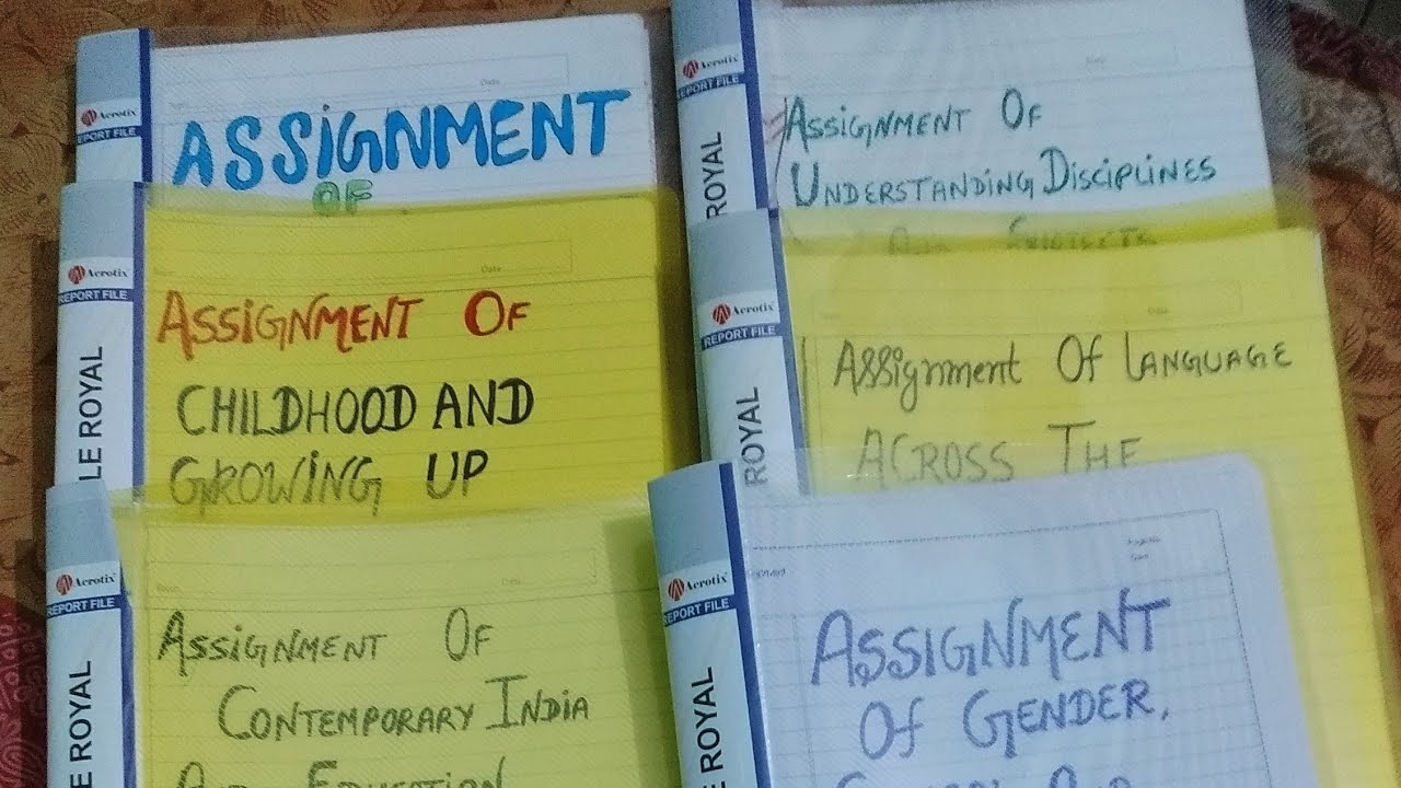 Subject Wise Assignment Of B.Ed. 1Year || How to make Assignment for b.ed 1st year @RinkuDhull
