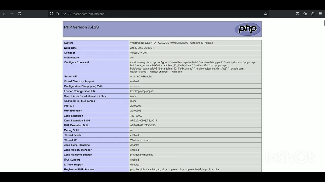 Setting the PHP and Send Mail using PHP Mailer