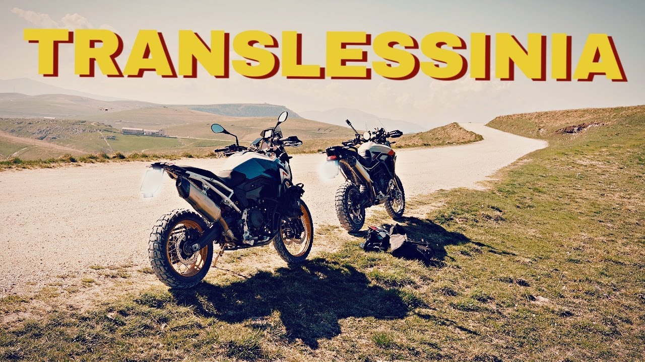 TRANSLESSINIA - CON BMW F900 GS E TRIUPH TIGER 900 RALLY PRO