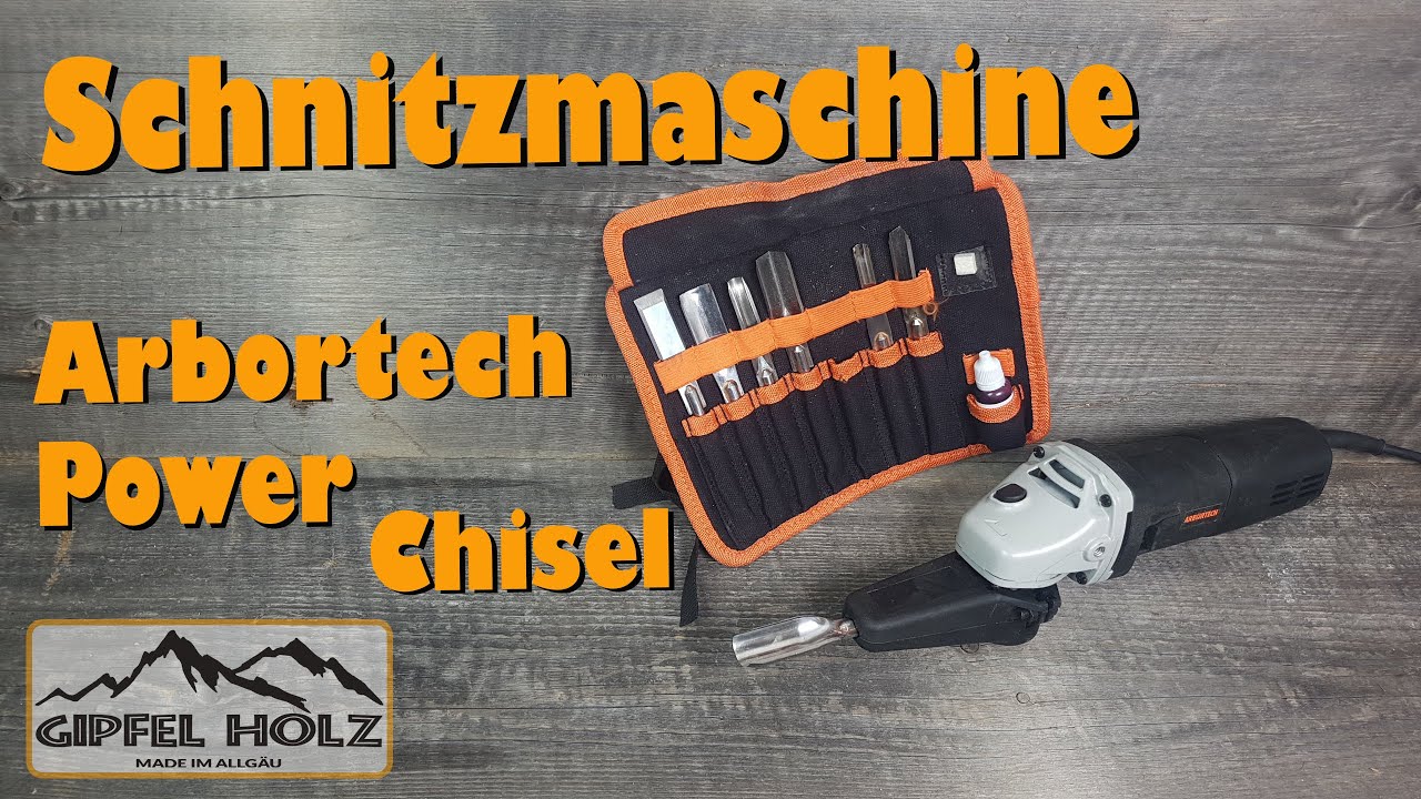 Arbortech Power Chisel - elektrische Schnitzmaschine im Test
