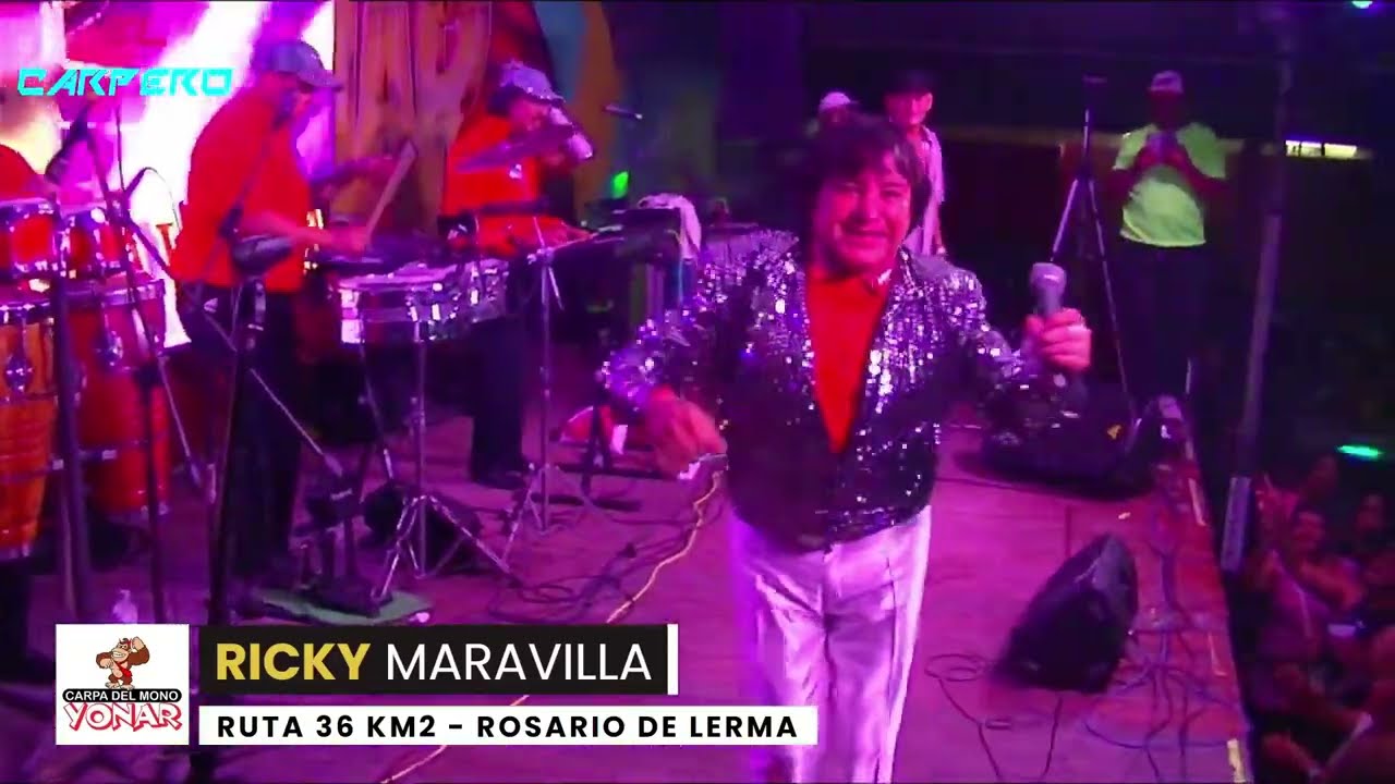 RICKY MARAVILLA / SHOW EN VIVO / CARNAVAL / 2025 / CARPA MONO YONAR / SALTA / ARGENTINA / EL CARPERO