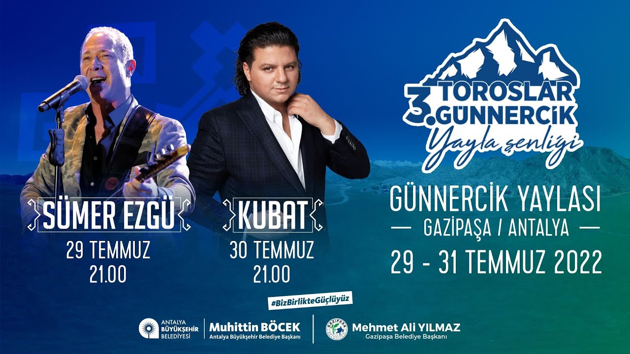 3. Toroslar Günnercik Yayla Şenliği | Sümer Ezgü Konseri