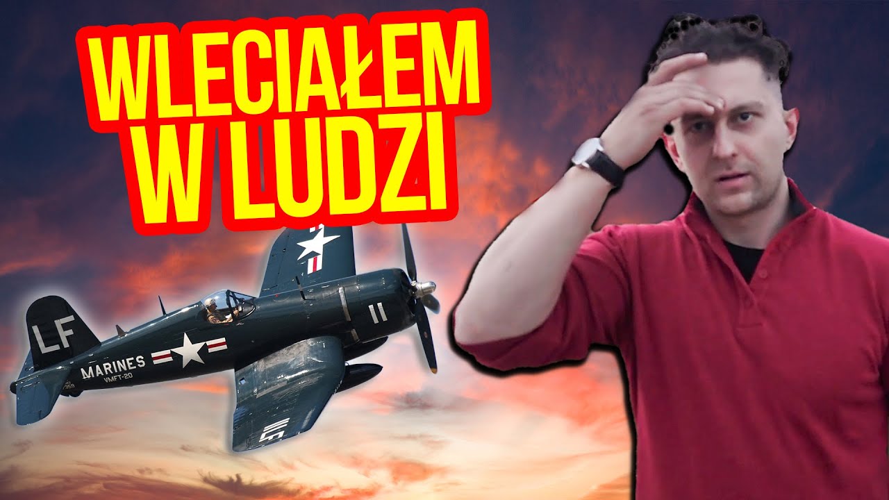 Szybki wojenny samolot z czas&oacute;w II wojny światowej. FMS Vought F4U Corsair - model nie na początek.