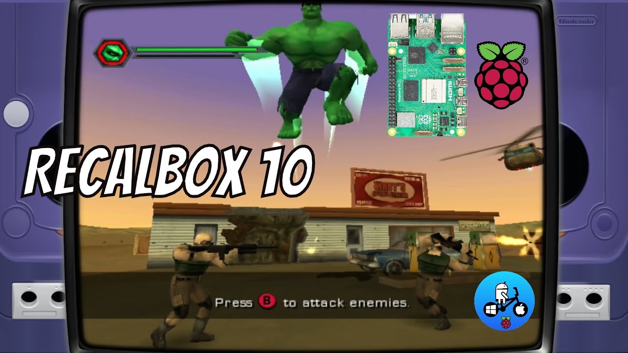 Recalbox 10 Raspberry Pi 5 2GB test
