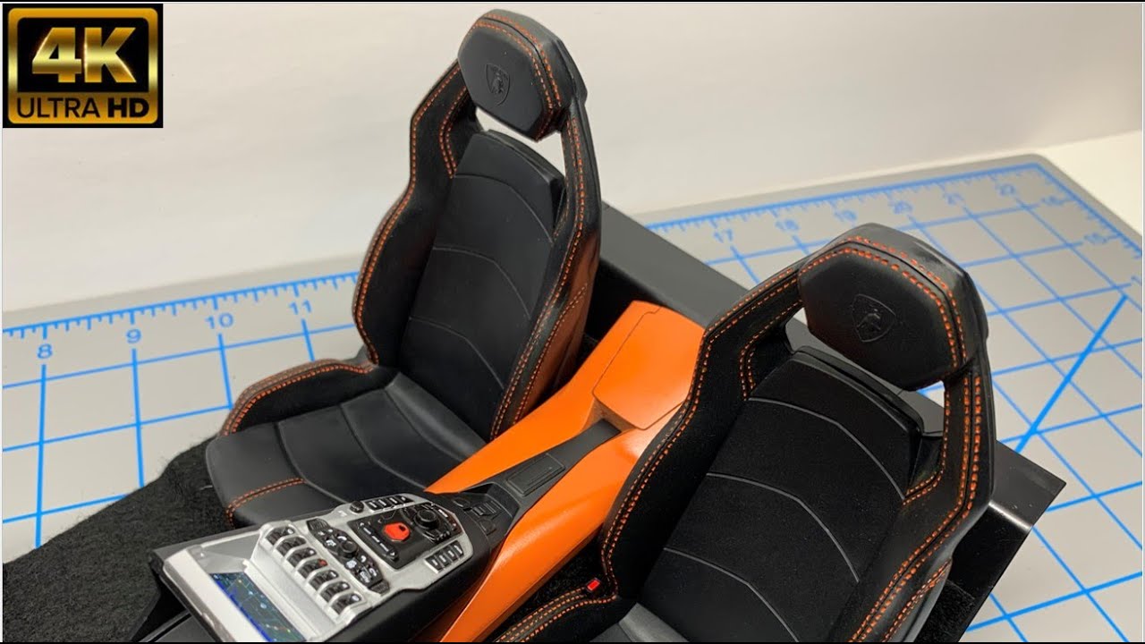 01 Pocher 1:8 Lamborghini Aventador - Interior Part I