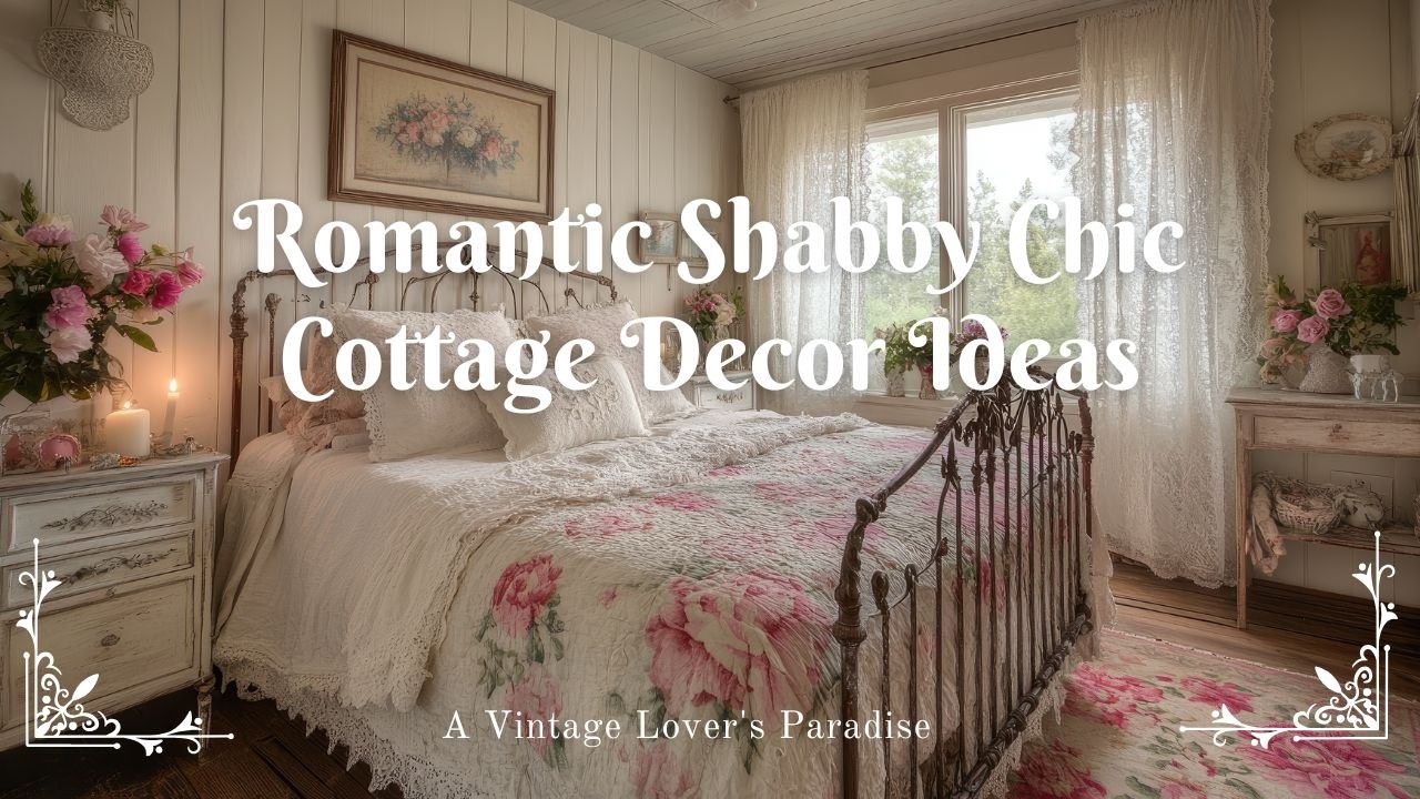 A Vintage Lover's Paradise: Romantic Shabby Chic Cottage Decor Ideas