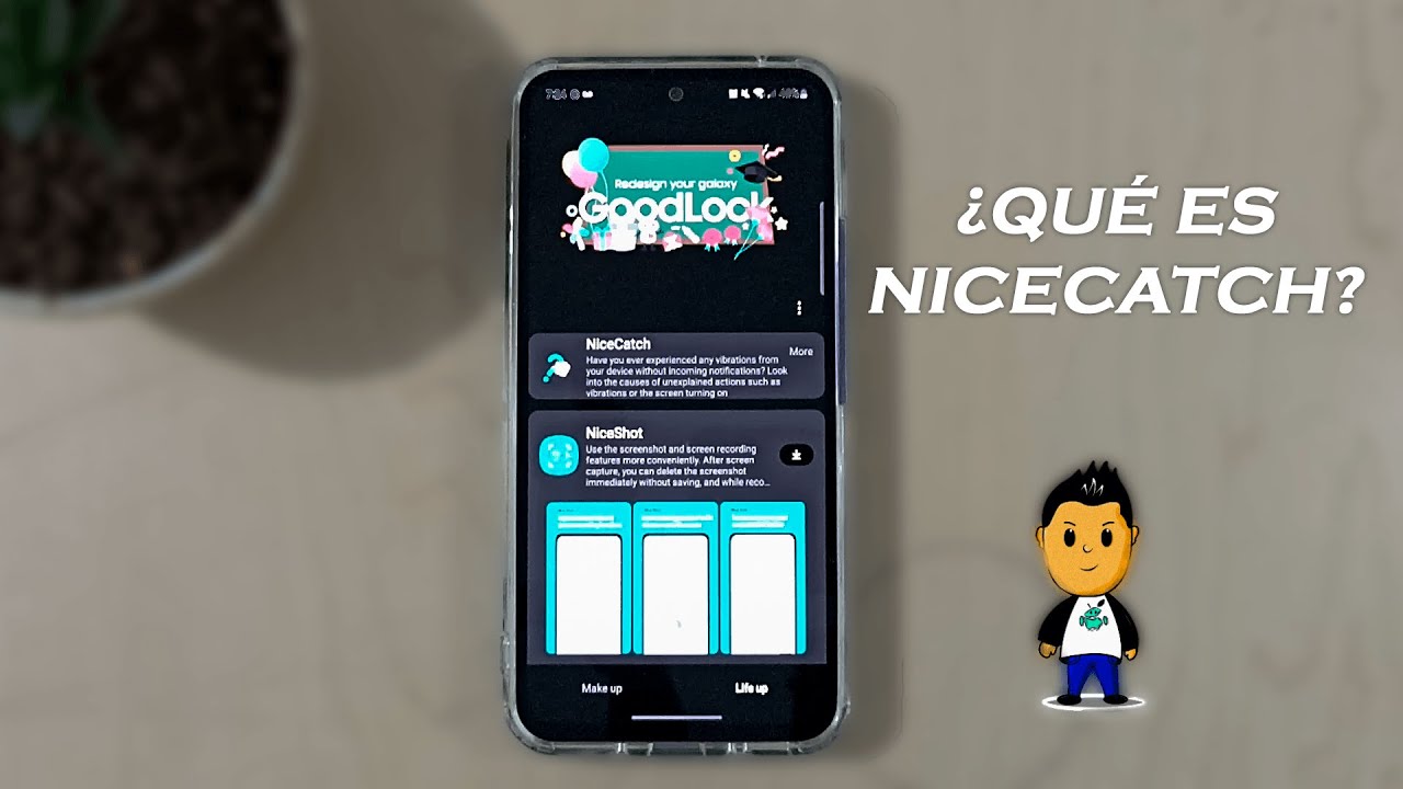 ¿Qué es NICECATCH? | Aplicación dentro de Good Lock para Galaxy...