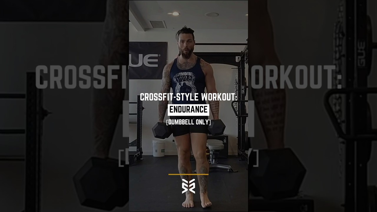 🎯 Dumbbell Crossfit-Style Workout: Endurance
