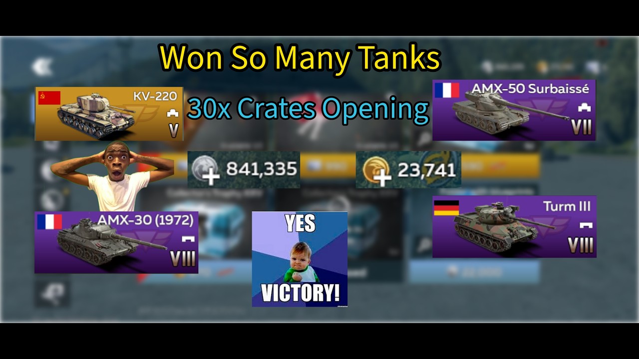 My Best 30 Collector Crates Opening || War Thunder Mobile
