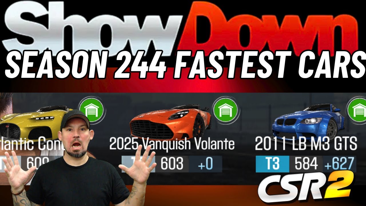 CSR2 Showdown 244 самых быстрых автомобиля и важные игровые советы