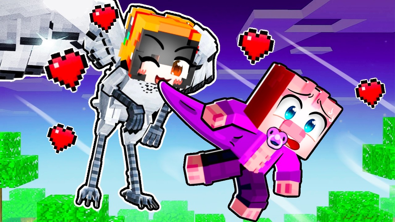 Adoptovala mě SOVÍ RODINA v 99 NOCÍ v Minecraftu!
