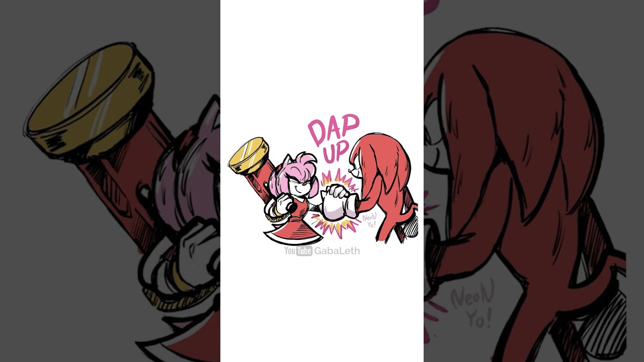 Knuckles and Amy are like brother and sister