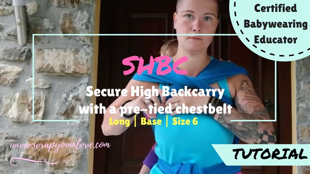 SHBC with a pre tied chestbelt