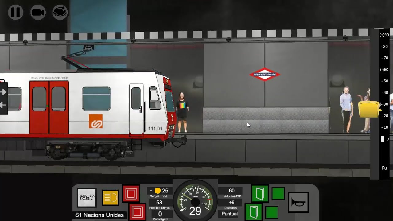 Cocheras de Rubí - Terrassa Nacions Unides en FGC SIM