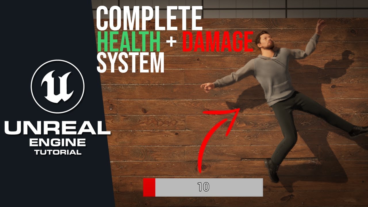 How to Make a Health and Damage System in Unreal Engine 5