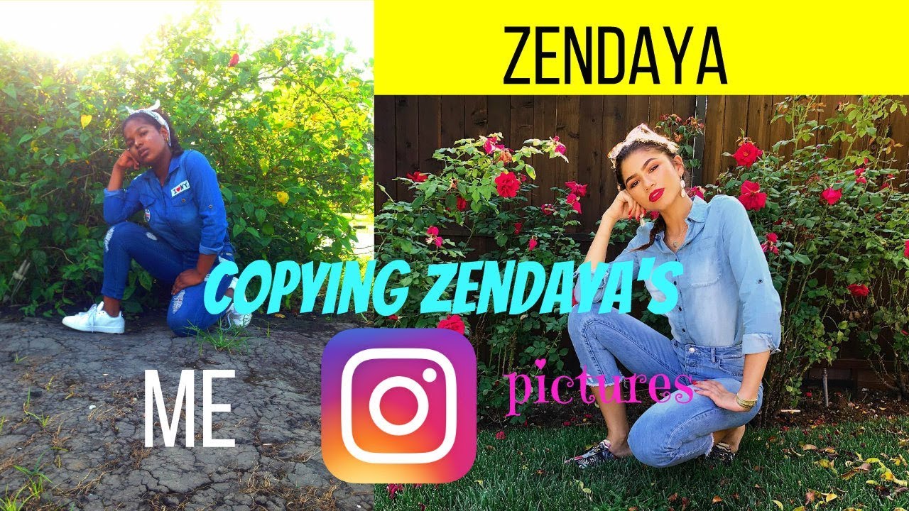 Copying Zendaya's Instagram For A Week | LifeAsTriple A